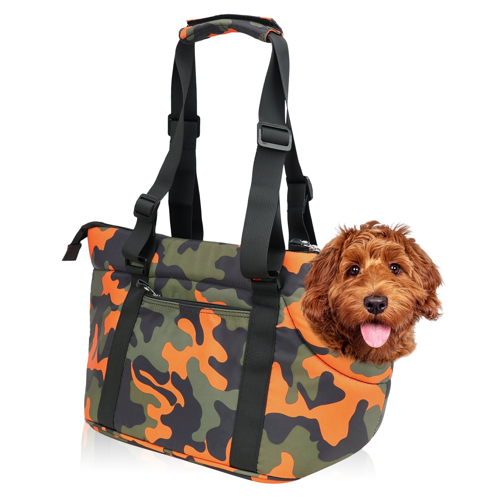 Fashionable Practical Comfortable Dog Shoulder Carrier Tote Bag - Small Size (Ideal for dog/cat below 4kg/9lbs)