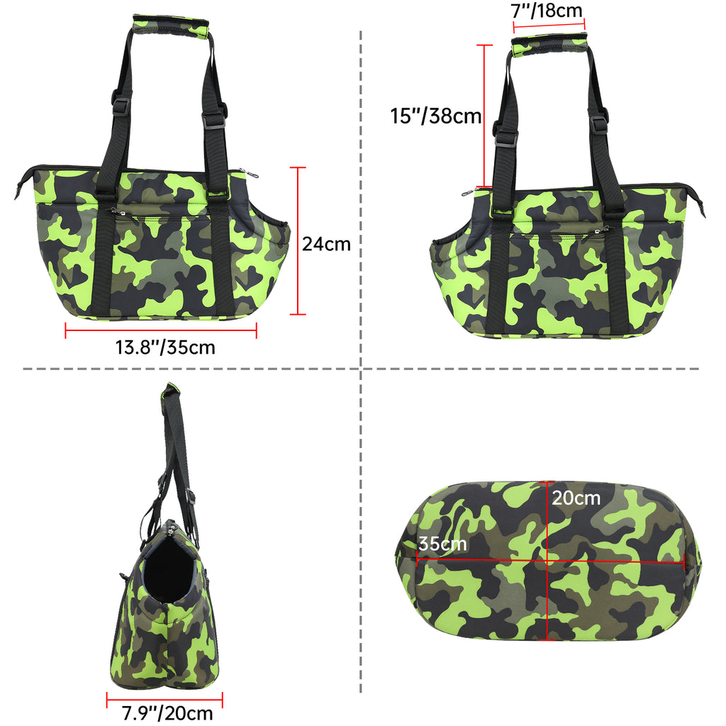 Fashionable Practical Comfortable Dog Shoulder Carrier Tote Bag - Large Size (Ideal for dog/cat below 7kg/15.5lbs)