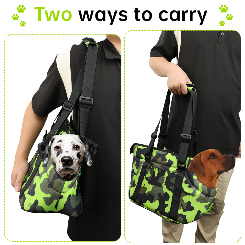 Fashionable Practical Comfortable Dog Shoulder Carrier Tote Bag - Large Size (Ideal for dog/cat below 7kg/15.5lbs)