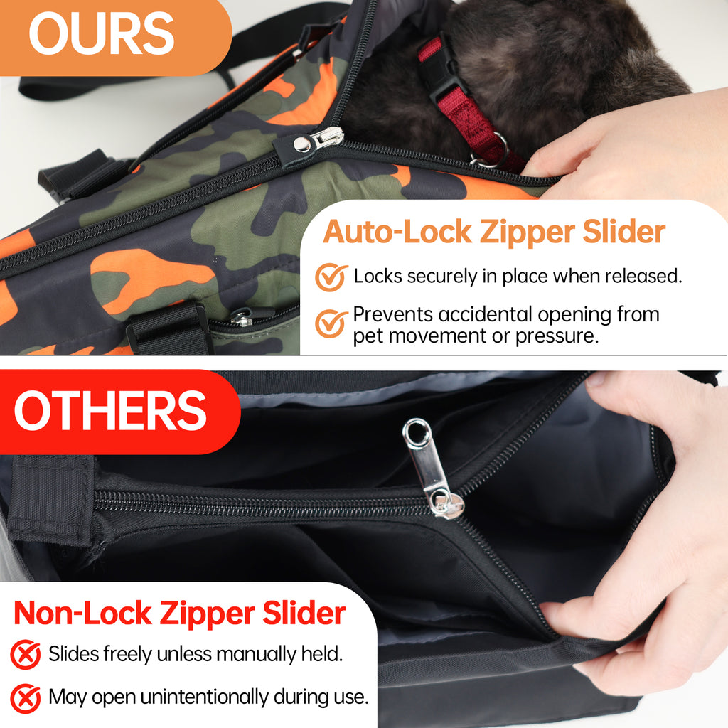 Fashionable Practical Comfortable Dog Shoulder Carrier Tote Bag - Small Size (Ideal for dog/cat below 4kg/9lbs)