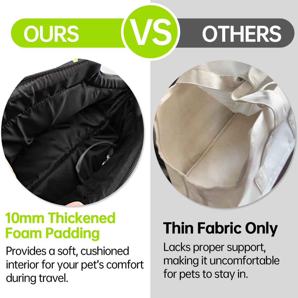 Fashionable Practical Comfortable Dog Shoulder Carrier Tote Bag - Large Size (Ideal for dog/cat below 7kg/15.5lbs)