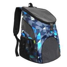 Dog Cat Carrier Mesh Outdoor Basket Backpack - Medium Size (Ideal for dog/cat below 5.5kg/12lbs)