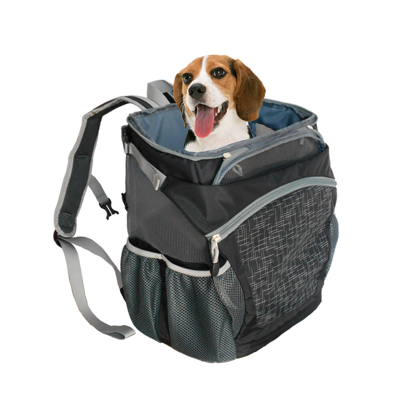 Dog Cat Carrier Mesh Outdoor Backpack (Ideal for dog/cat below 7.5kg/16.5lbs)