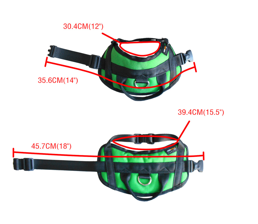1000D Nylon Dog Vest Harness for girth 13"-18"