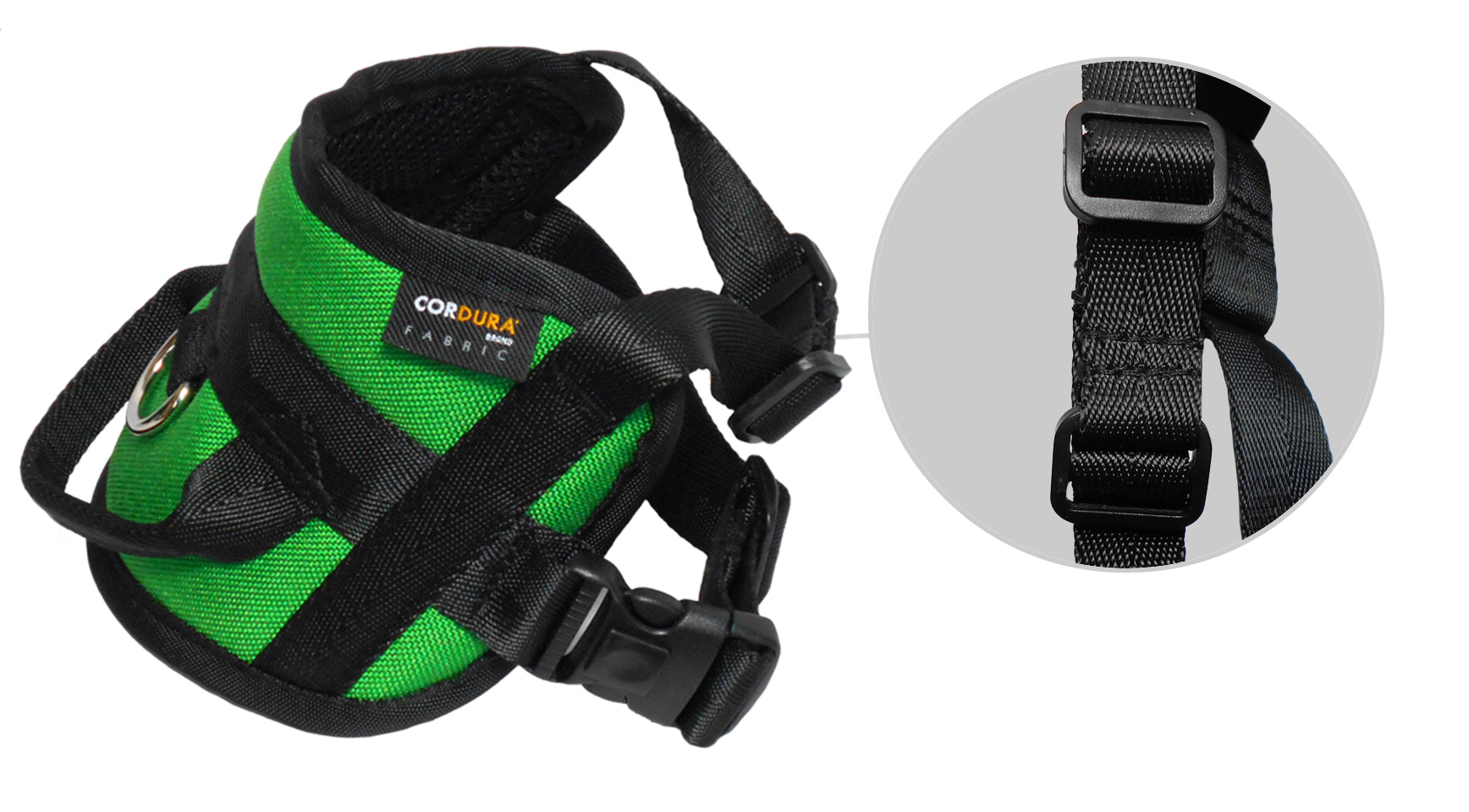 1000D Nylon Dog Vest Harness for girth 13"-18"