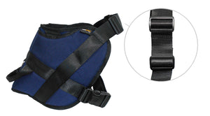 1000D Cordura Nylon Dog Vest Harness With Car Safety Seat Belts For Dog Girth 15" -21"