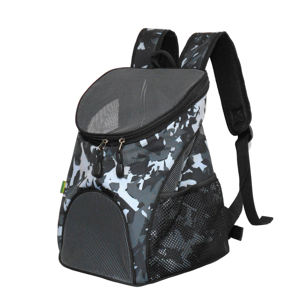 Dog Cat Carrier Mesh Outdoor Basket Backpack - Large Size (Ideal for dog/cat below 7.5kg/16.5lbs)