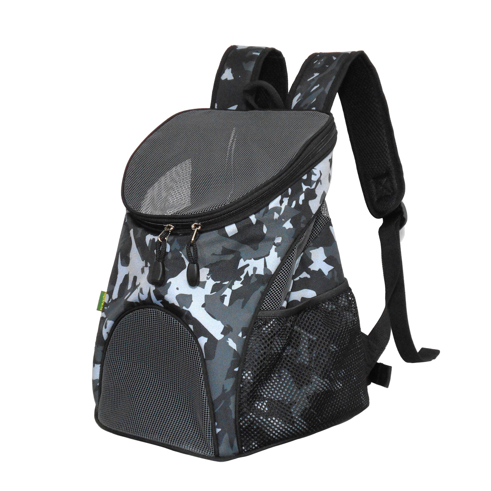 Dog Cat Carrier Mesh Outdoor Basket Backpack - Medium Size (Ideal for dog/cat below 5.5kg/12lbs)