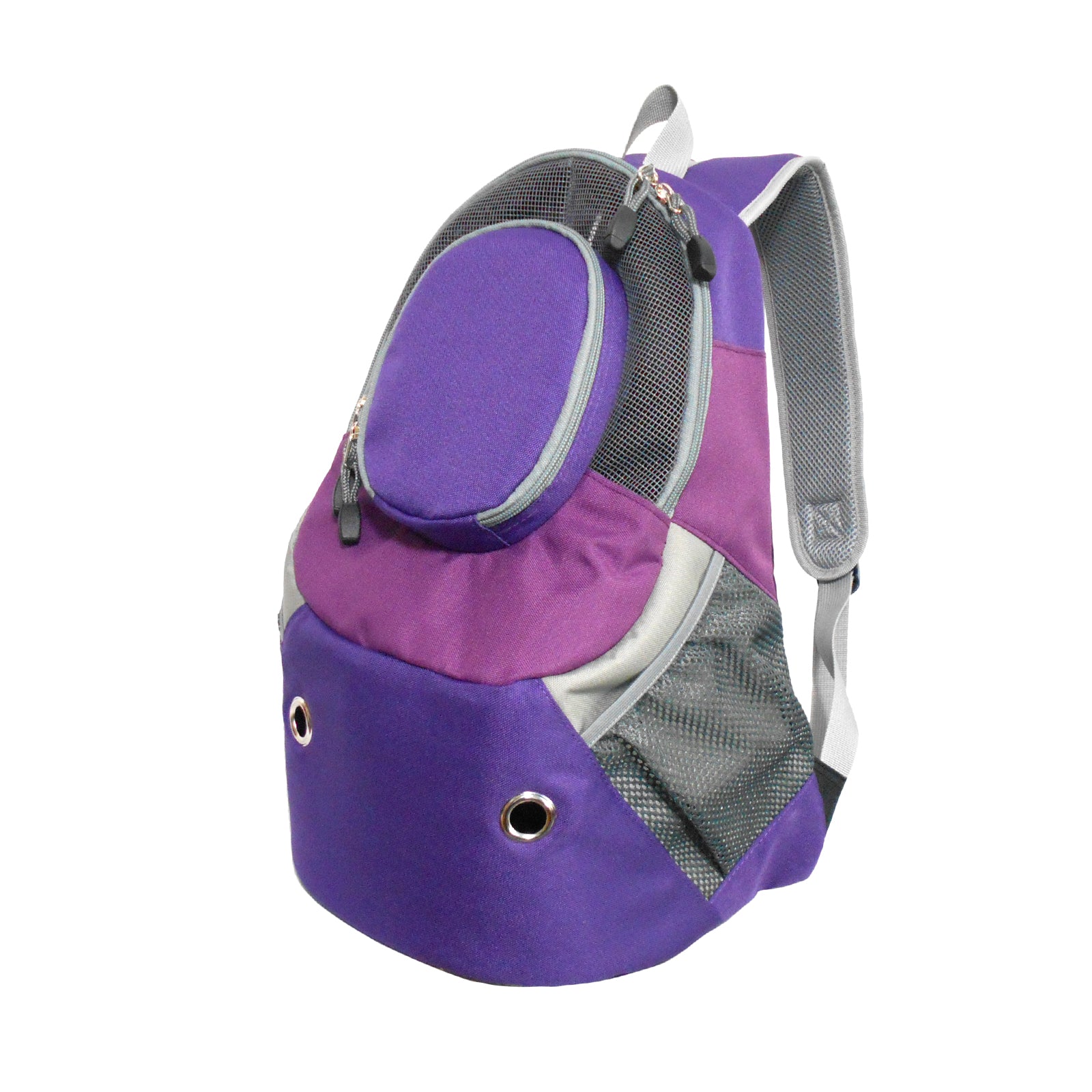 Dog Cat Carrier Mesh Outdoor Backpack - Medium Size (Ideal for dog/cat below 5.5kg/12lbs)