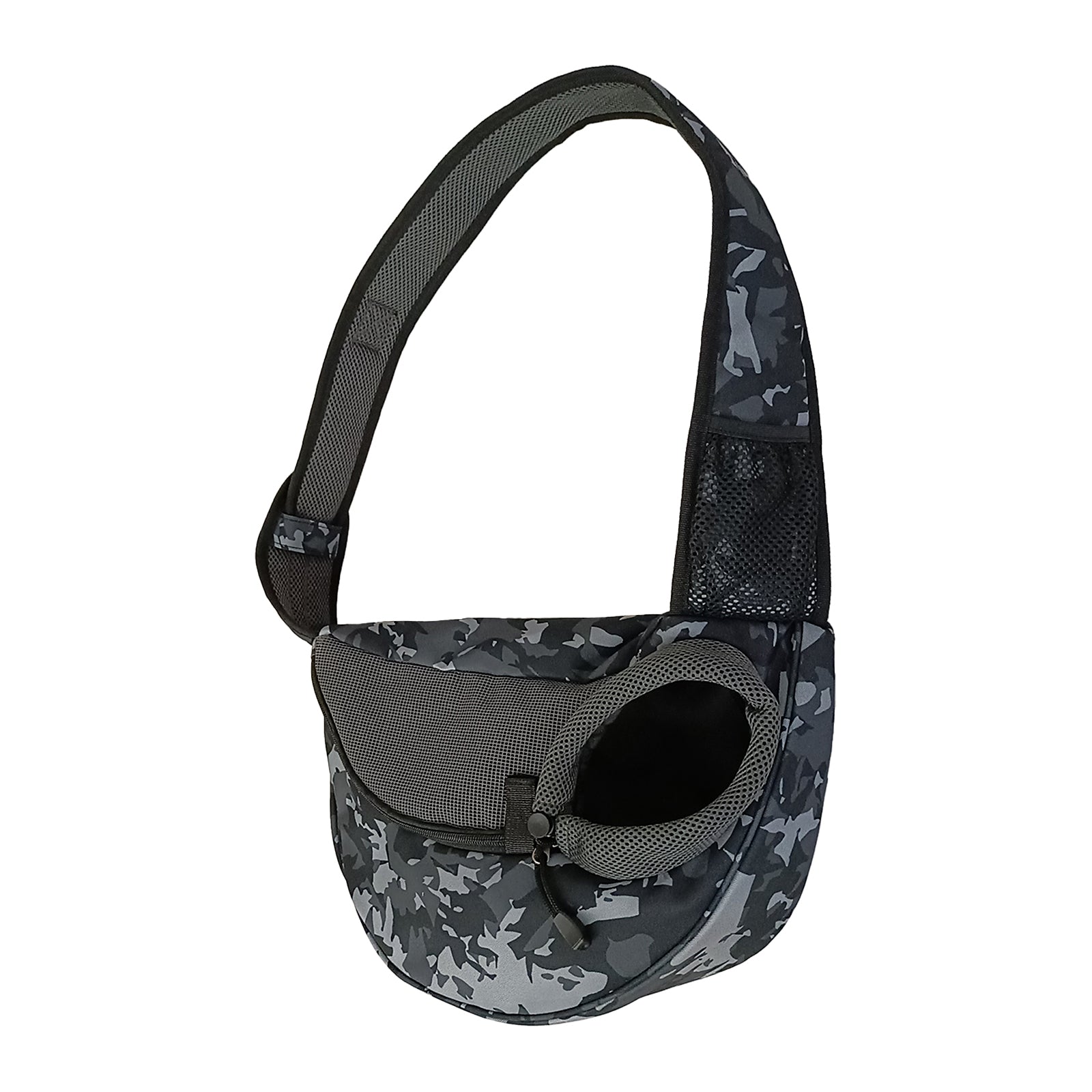 Dog Cat Carrier Mesh Outdoor Shoulder Bag - Small Size (Ideal for dog/cat below 3kg/6.5lbs)