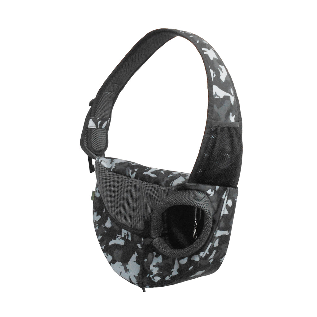 Dog Cat Carrier Mesh Outdoor Shoulder Bag - Medium Size (Ideal for dog/cat below 4.5kg/10lbs)