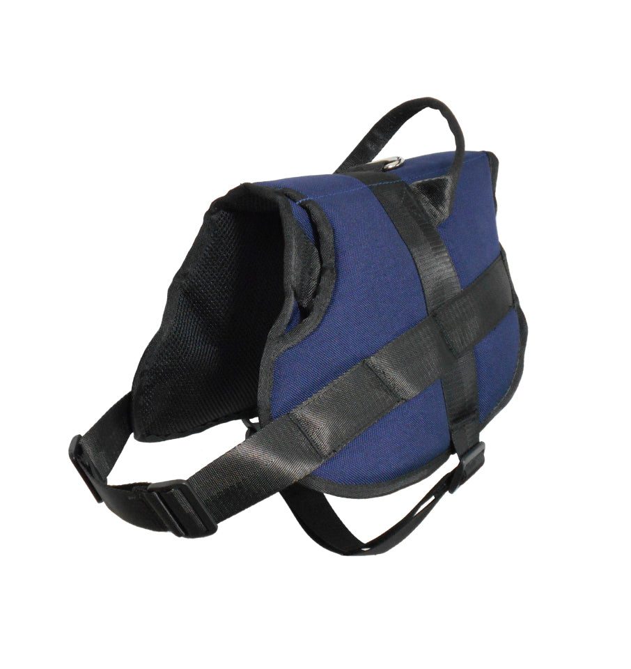 1000D Cordura Nylon Dog Vest Harness With Car Safety Seat Belts For Dog Girth 27"-38"