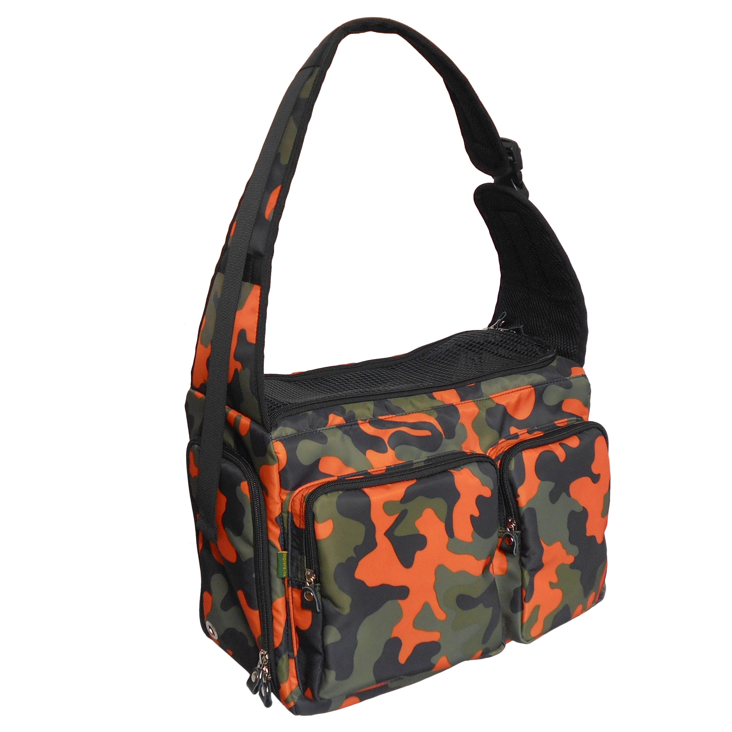 Dog Cat Pet Carrier Sling Bag Puppy Hands-free Crossbody Shoulder Bag w/ Leash-(Ideal for dog/cat below 7kgs/15lbs)