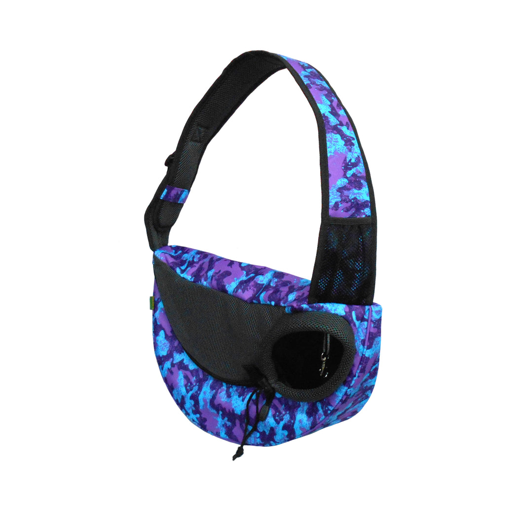 Dog Cat Carrier Mesh Outdoor Shoulder Bag - Medium Size (Ideal for dog/cat below 4.5kg/10lbs)