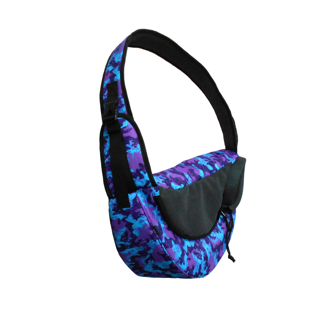 Dog Cat Carrier Mesh Outdoor Shoulder Bag - Medium Size (Ideal for dog/cat below 4.5kg/10lbs)