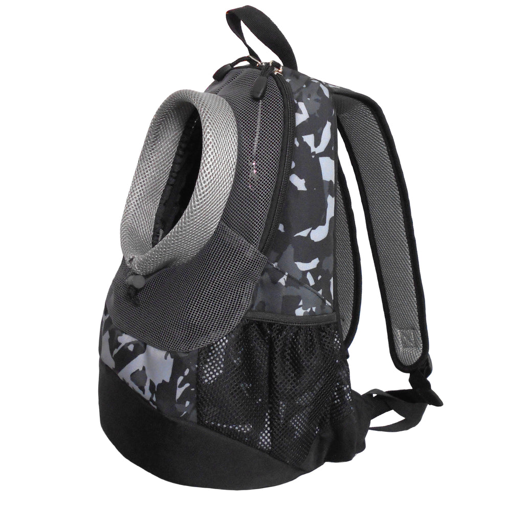 Dog Cat Carrier Mesh Outdoor Backpack - Small Size (Ideal for dog/cat below 3kg/6.5lbs)