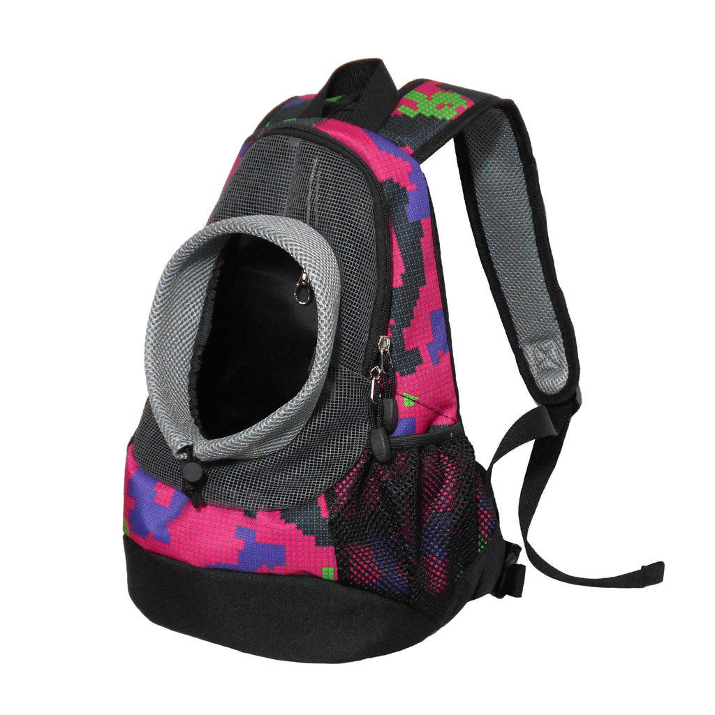 Dog Cat Carrier Mesh Outdoor Backpack - Small Size (Ideal for dog/cat below 3kg/6.5lbs)