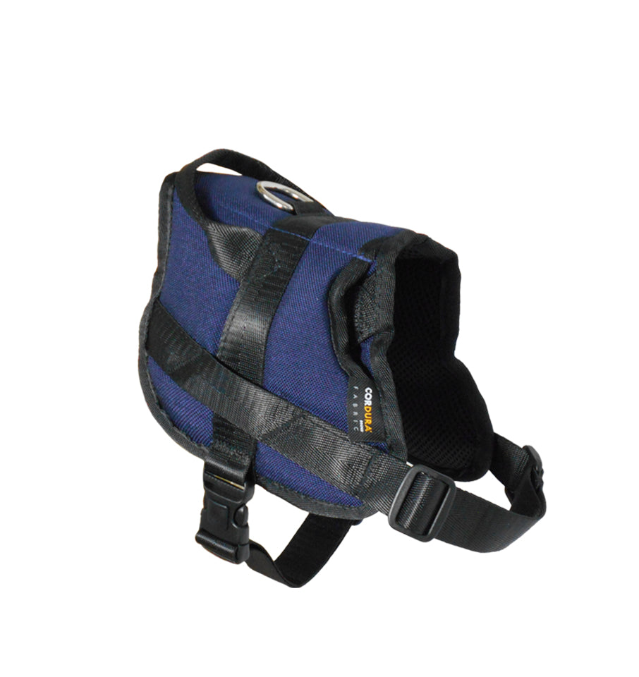 1000D Cordura Nylon Dog Vest Harness With Car Safety Seat Belts For Dog Girth 19"-25"