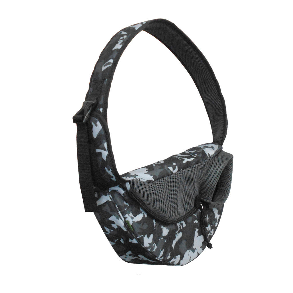 Dog Cat Carrier Mesh Outdoor Shoulder Bag - Medium Size (Ideal for dog/cat below 4.5kg/10lbs)