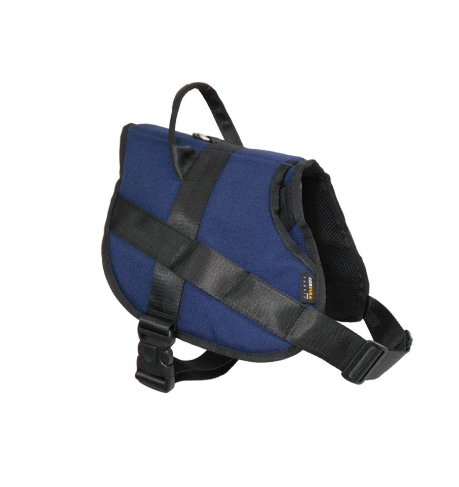 1000D Cordura Nylon Dog Vest Harness With Car Safety Seat Belts For Dog Girth 23"-32"