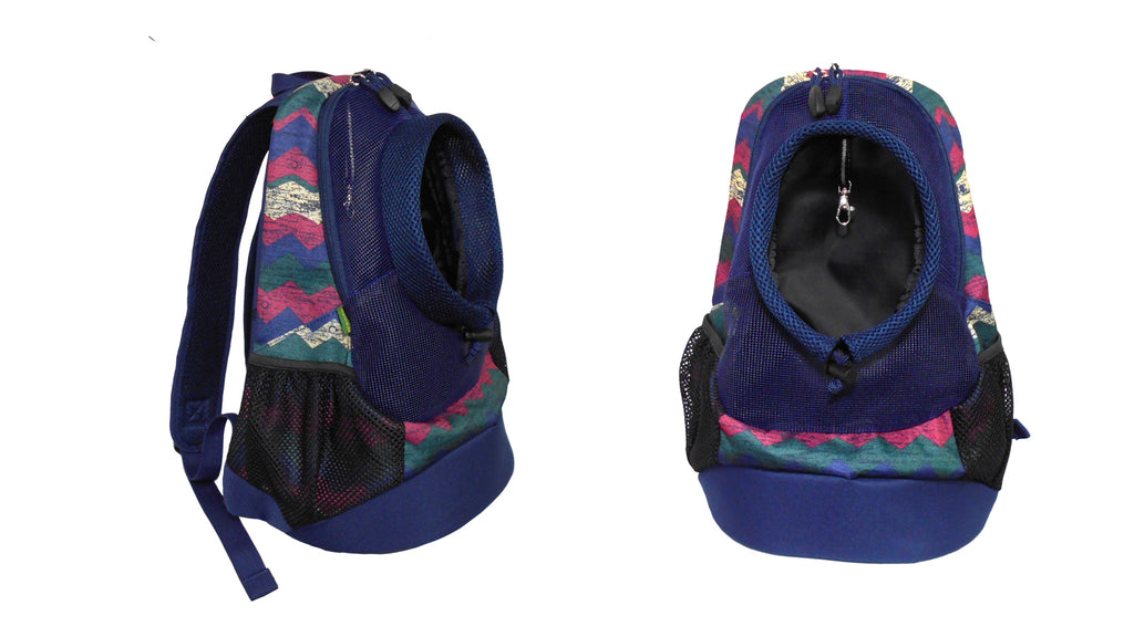 Dog Cat Carrier Mesh Outdoor Backpack - Medium Size (Ideal for dog/cat below 5.5kg/12lbs)