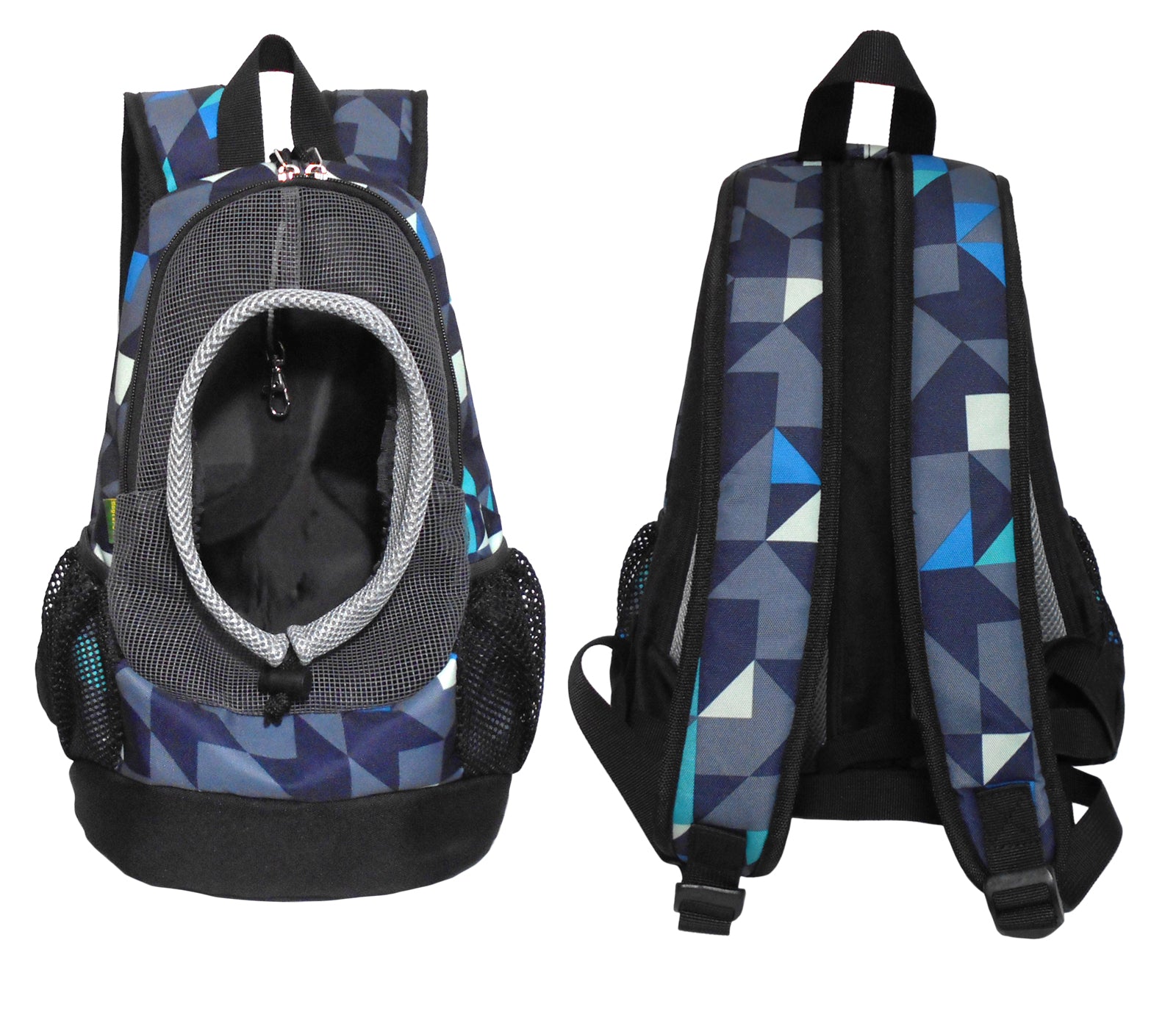 Dog Cat Carrier Mesh Outdoor Backpack - Medium Size (Ideal for dog/cat below 5.5kg/12lbs)