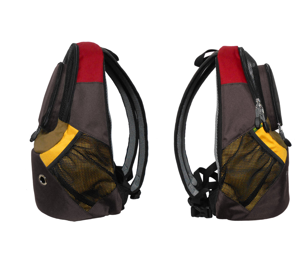 Dog Cat Carrier Mesh Outdoor Backpack - Large Size (Ideal for dog/cat below 7kg/15.5lbs)
