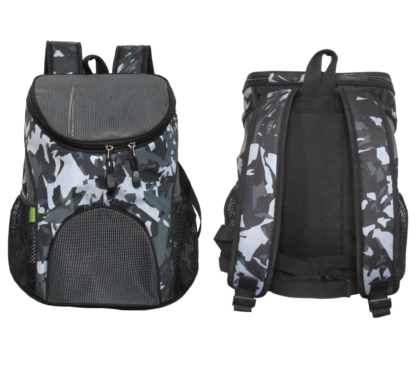 Dog Cat Carrier Mesh Outdoor Basket Backpack - Medium Size (Ideal for dog/cat below 5.5kg/12lbs)