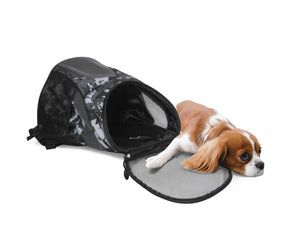 Dog Cat Carrier Mesh Outdoor Basket Backpack - Medium Size (Ideal for dog/cat below 5.5kg/12lbs)