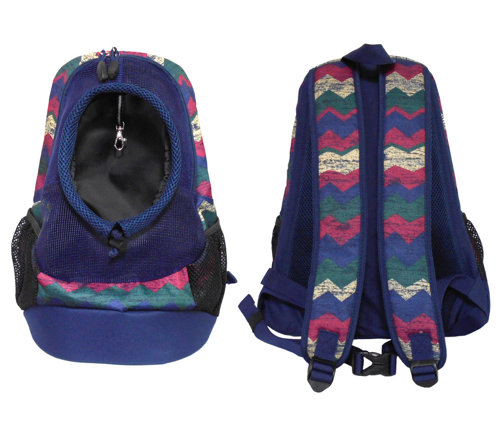 Dog Cat Carrier Mesh Outdoor Backpack - Small Size (Ideal for dog/cat below 3kg/6.5lbs)