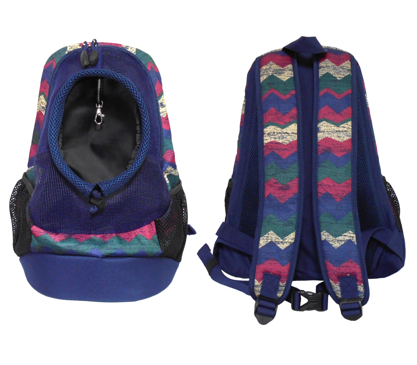 Dog Cat Carrier Mesh Outdoor Backpack - Medium Size (Ideal for dog/cat below 5.5kg/12lbs)