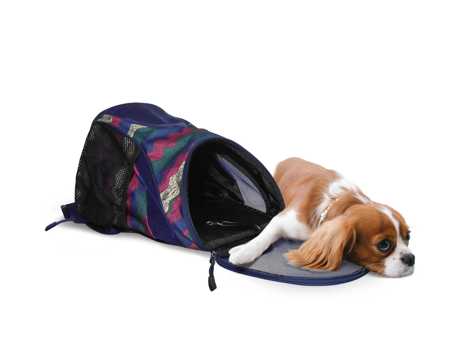 Dog Cat Carrier Mesh Outdoor Basket Backpack - Large Size (Ideal for dog/cat below 7.5kg/16.5lbs)