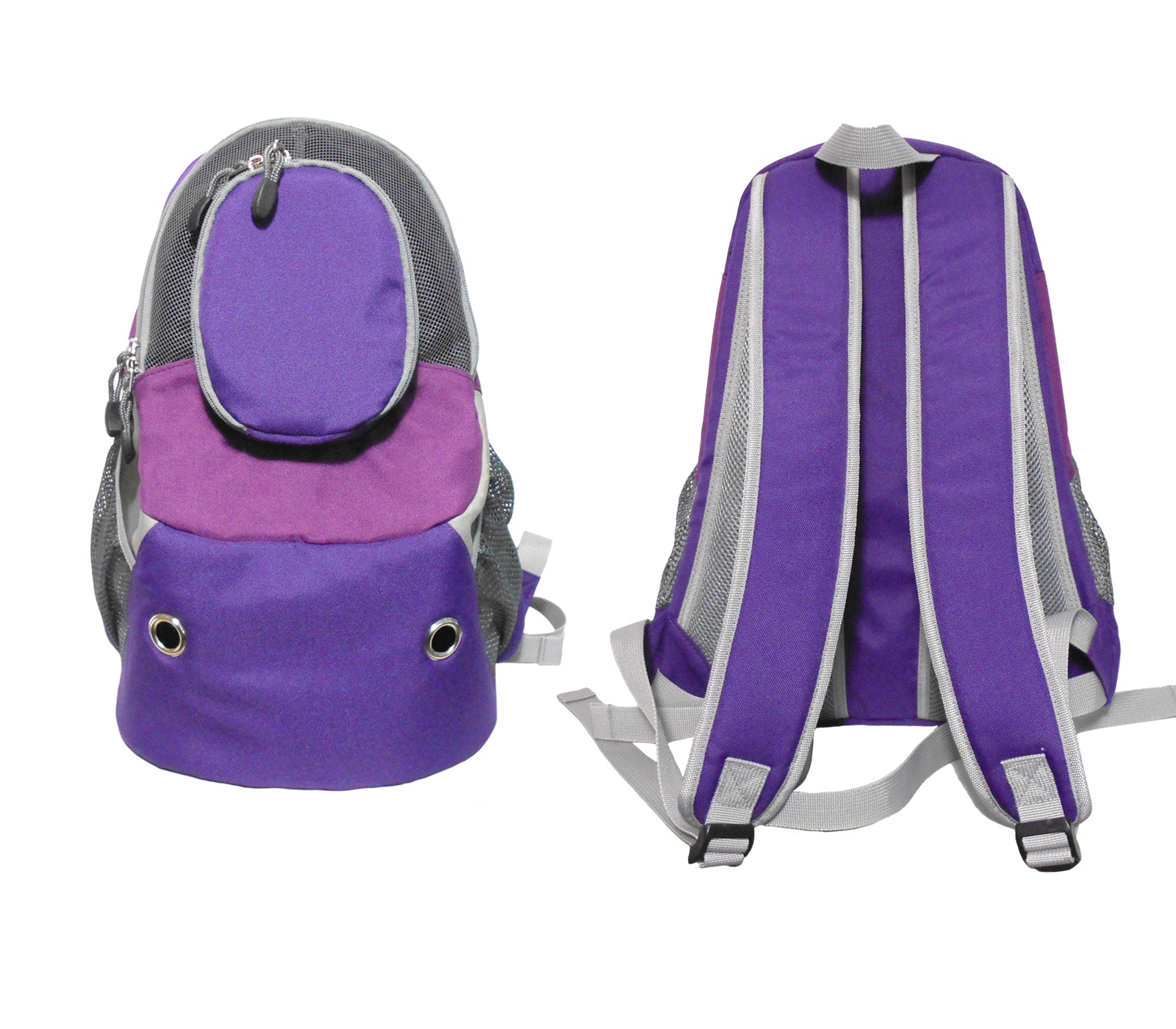 Dog Cat Carrier Mesh Outdoor Backpack - Large Size (Ideal for dog/cat below 7kg/15.5lbs)