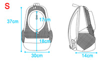Dog Cat Carrier Mesh Outdoor Backpack - Small Size (Ideal for dog/cat below 3kg/6.5lbs)
