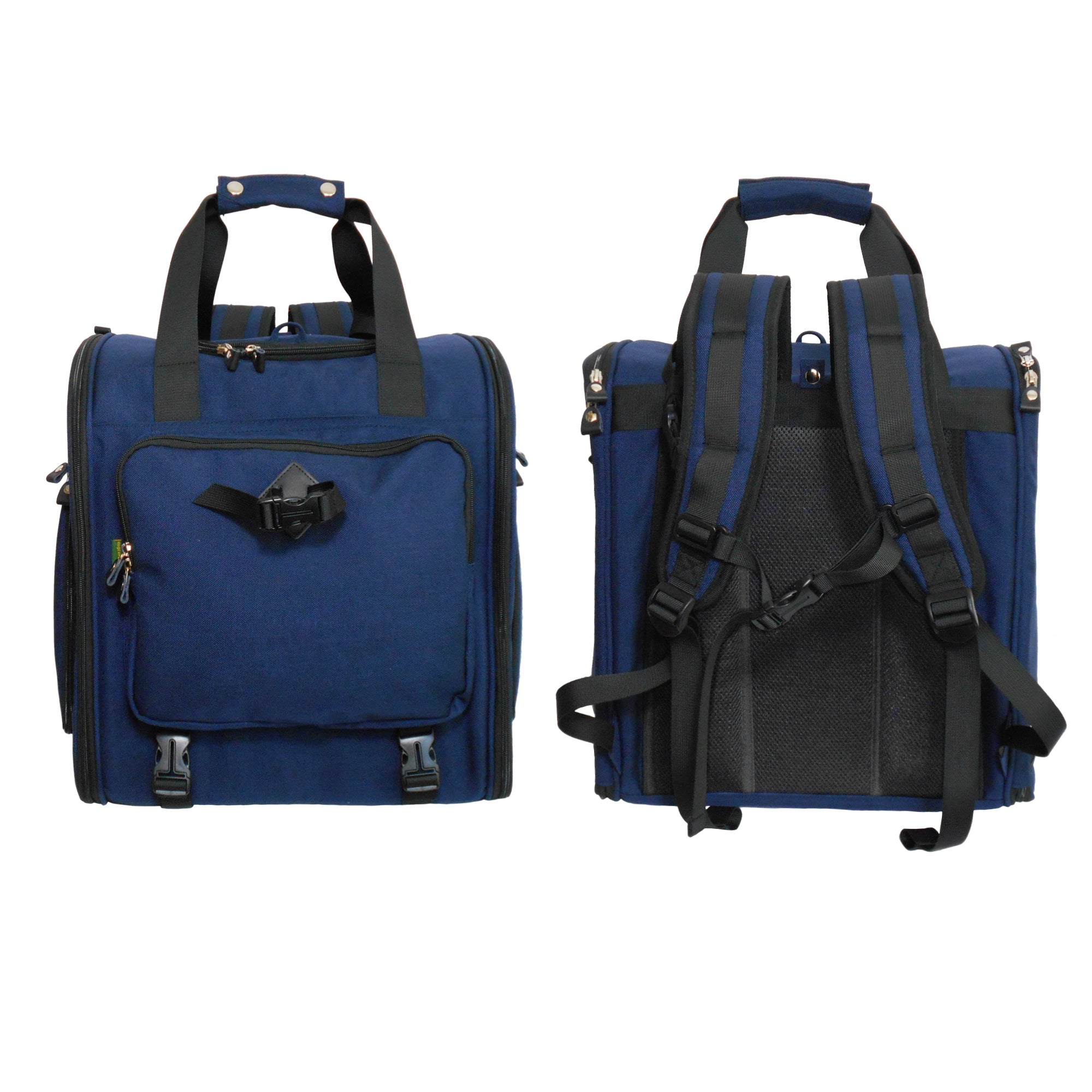 Cordura Nylon Dog Carrier Backpack With Car Seat Belt Attachment -(Ideal for dog/cat below 8kgs/17.6lbs)