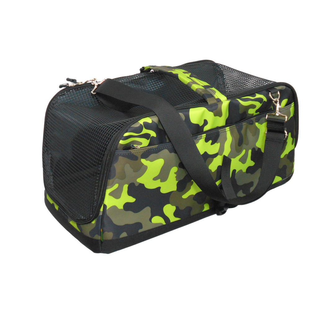 Dog Carrier Pet Shoulder Bag Car Safety Belt Attachment Puppy Cat Travel Bed Air-(Ideal for dog/cat below 7kgs/15.4lbs)