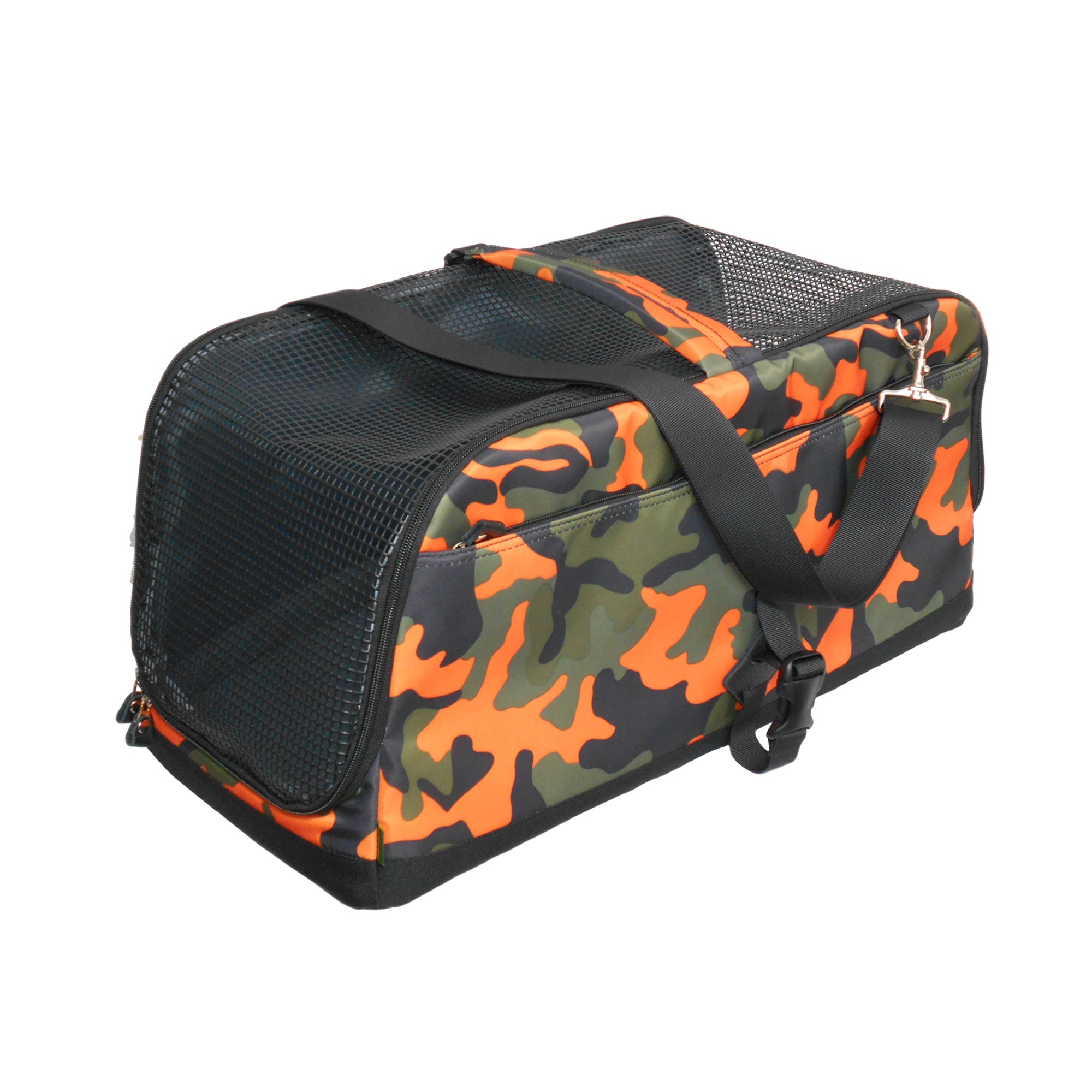 Dog Carrier Pet Shoulder Bag Car Safety Belt Attachment Puppy Cat Travel Bed Air-(Ideal for dog/cat below 7kgs/15.4lbs)