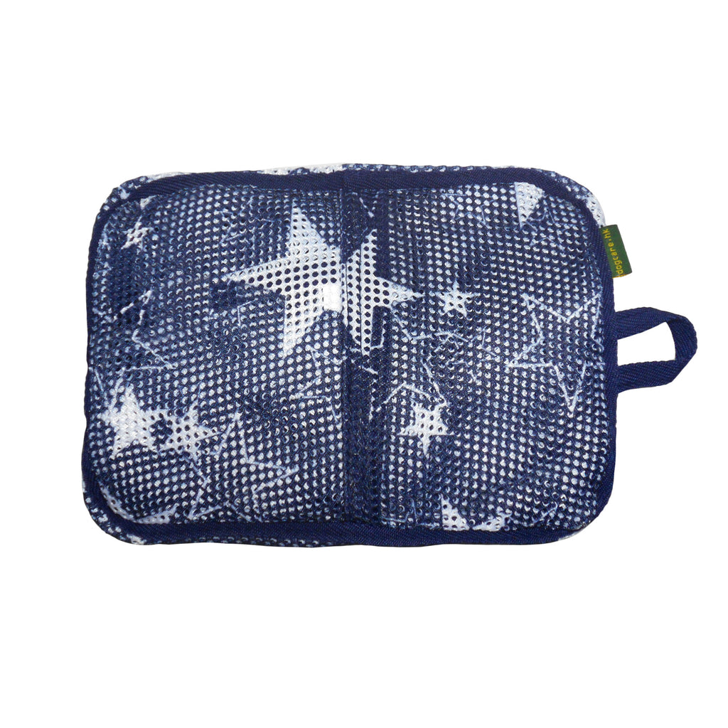 Foldable Star Print Mesh Dog & Cat Sling Carrier Bag – M (5–7kg / 11–15.5lbs)