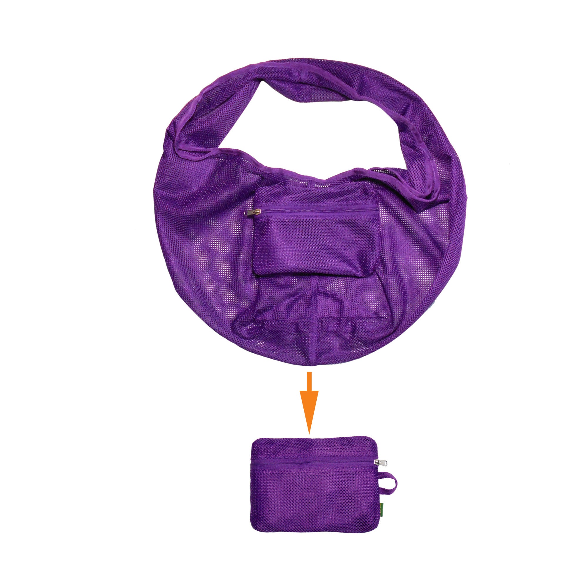 Foldable Mesh Dog & Cat Sling Carrier Bag – S (3–5kg / 6.6–11lbs)