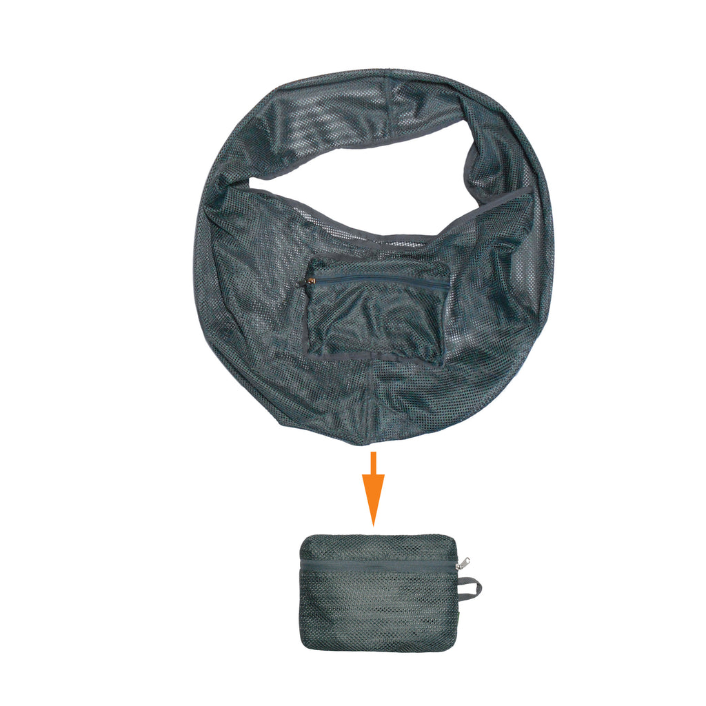 Foldable Mesh Dog & Cat Sling Carrier Bag – M (5–7kg / 11–15.5lbs)