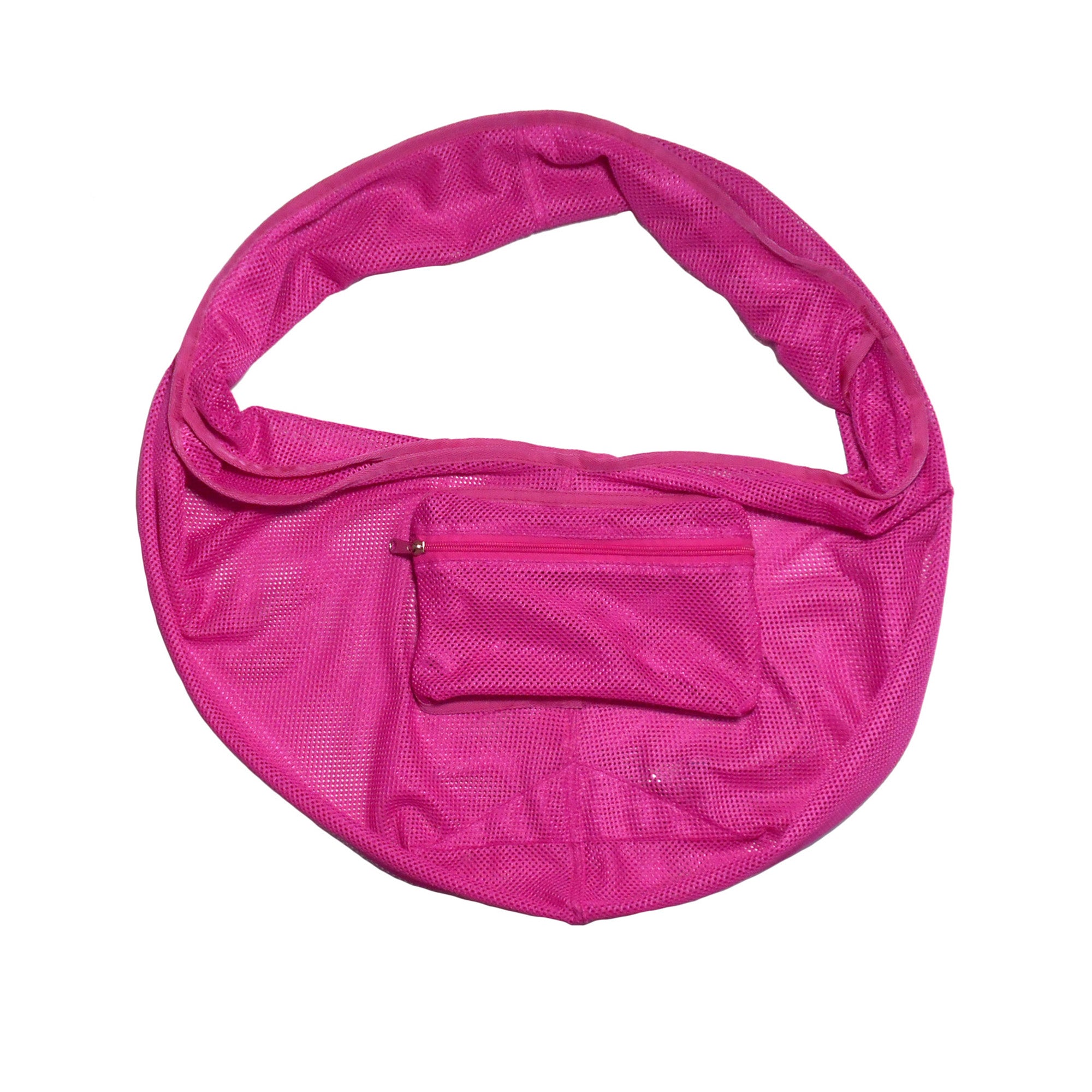 Foldable Mesh Dog & Cat Sling Carrier Bag – M (5–7kg / 11–15.5lbs)
