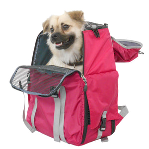 Dog Cat Carrier Backpack for Hiking and Urban Carrying – (Ideal for dog/cat below 7kg/15.5lbs)