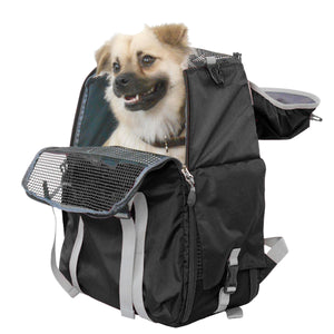 Dog Cat Carrier Backpack for Hiking and Urban Carrying – (Ideal for dog/cat below 7kg/15.5lbs)