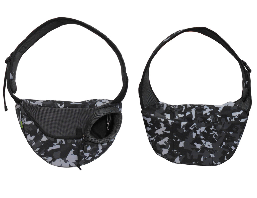 Dog Cat Carrier Mesh Outdoor Shoulder Bag - Medium Size (Ideal for dog/cat below 4.5kg/10lbs)