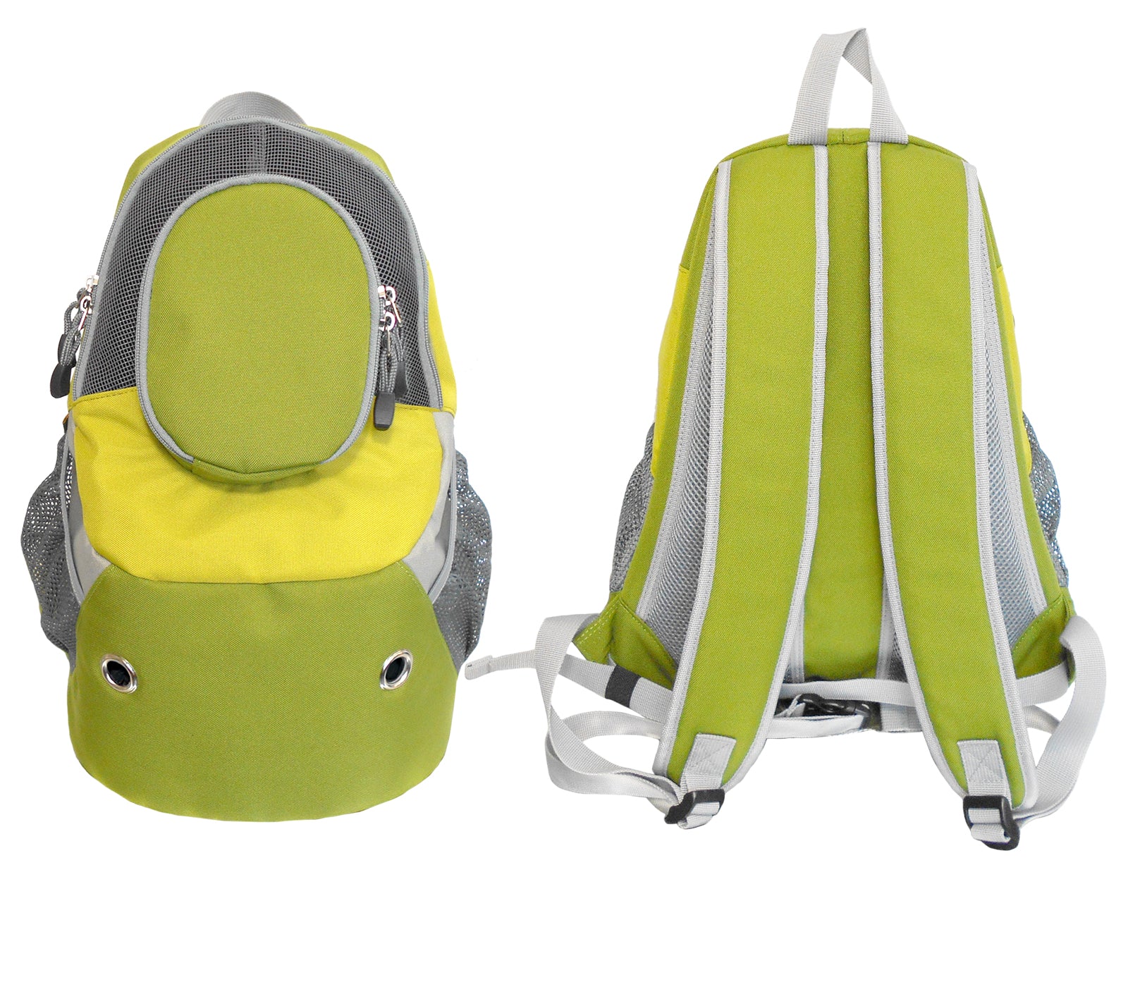 Dog Cat Carrier Mesh Outdoor Backpack - Large Size (Ideal for dog/cat below 7kg/15.5lbs)