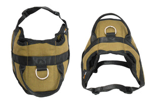 1000D Cordura Nylon Dog Vest Harness With Car Safety Seat Belts For Dog Girth 19"-25"