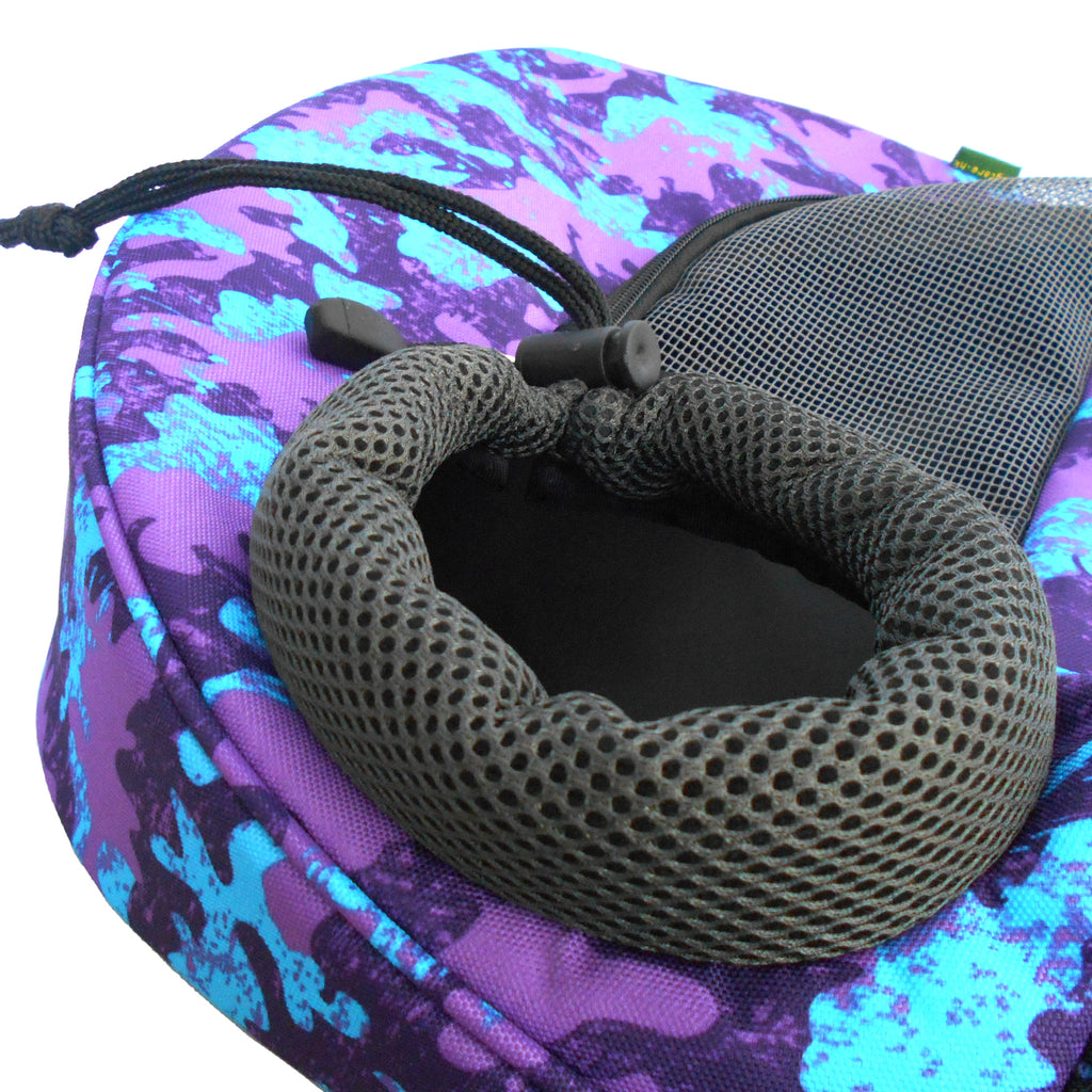 Dog Cat Carrier Mesh Outdoor Shoulder Bag - Medium Size (Ideal for dog/cat below 4.5kg/10lbs)