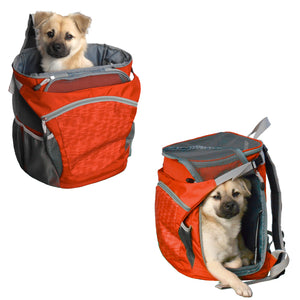 Dog Cat Carrier Mesh Outdoor Backpack (Ideal for dog/cat below 7.5kg/16.5lbs)