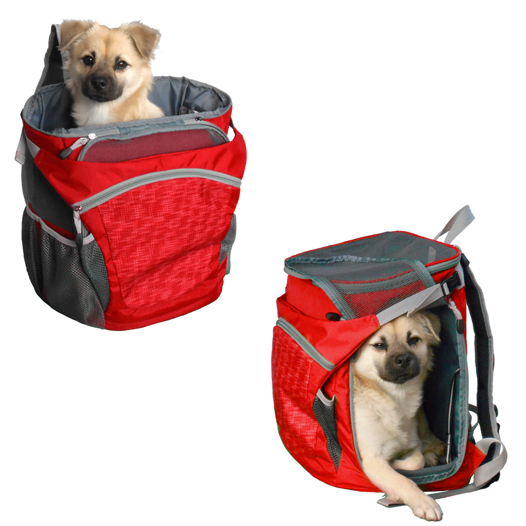 Dog Cat Carrier Mesh Outdoor Backpack (Ideal for dog/cat below 7.5kg/16.5lbs)