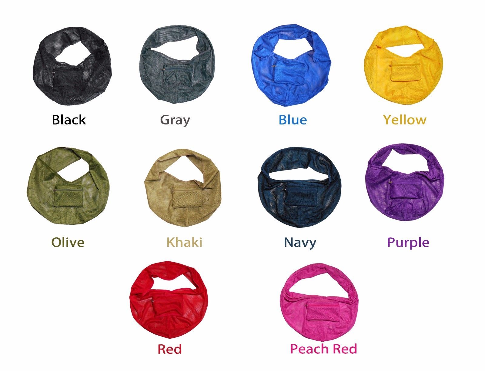 Foldable Mesh Dog & Cat Sling Carrier Bag – XS (2–4kg / 4.4–8.8lbs)